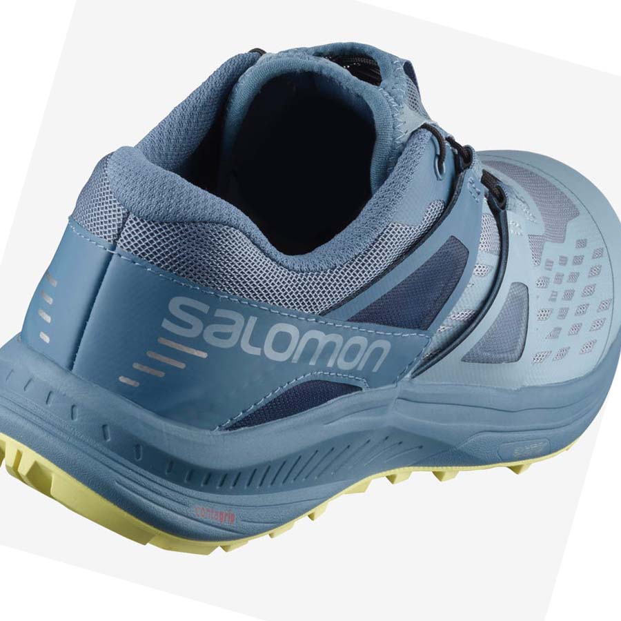 Salomon ULTRA W /PRO Trail Futócipő Női Kék | HU 2852JPQ